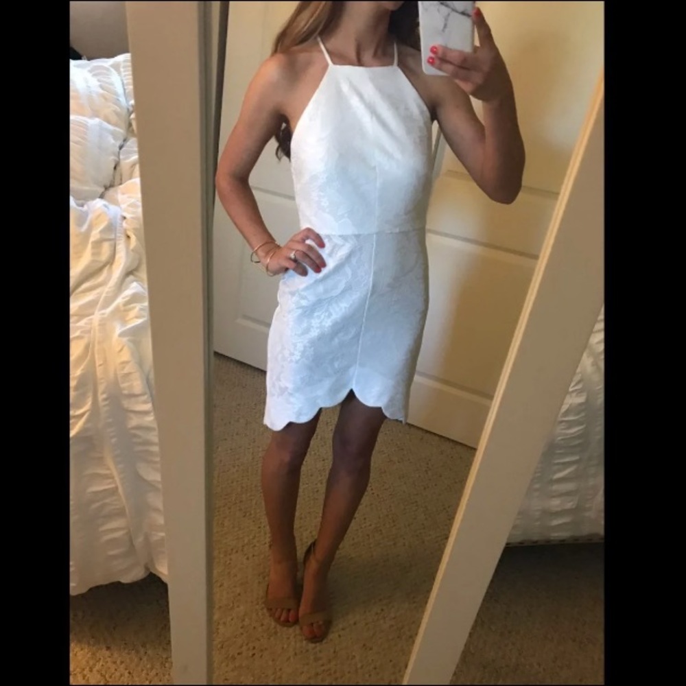 White dress